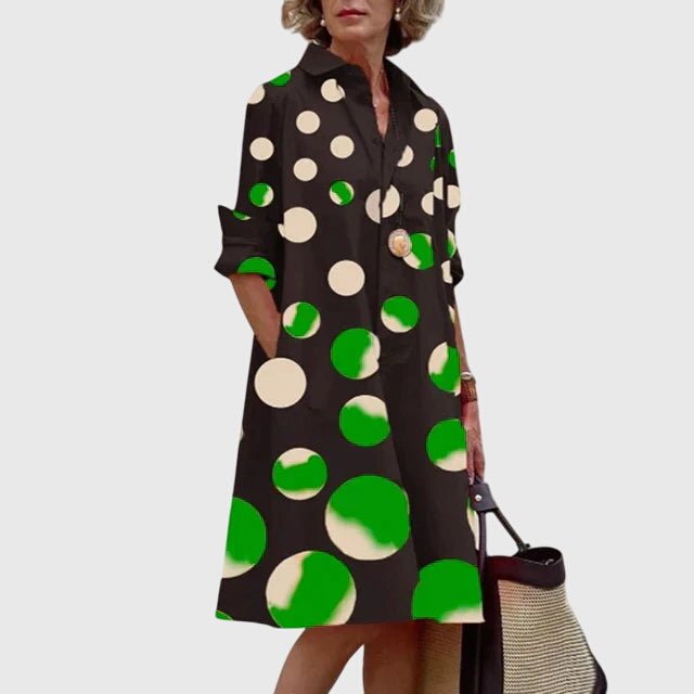 Paige™ - Stylowa Sukienka z Kieszeniami