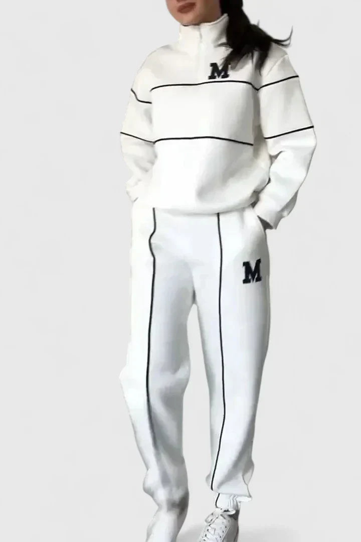 Alessyanna | Wygodny Dwuczęściowy Zestaw Wypoczynkowy