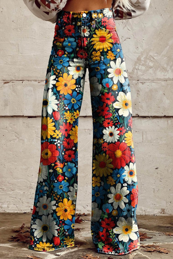 Helena | Vintage Boho Spodnie