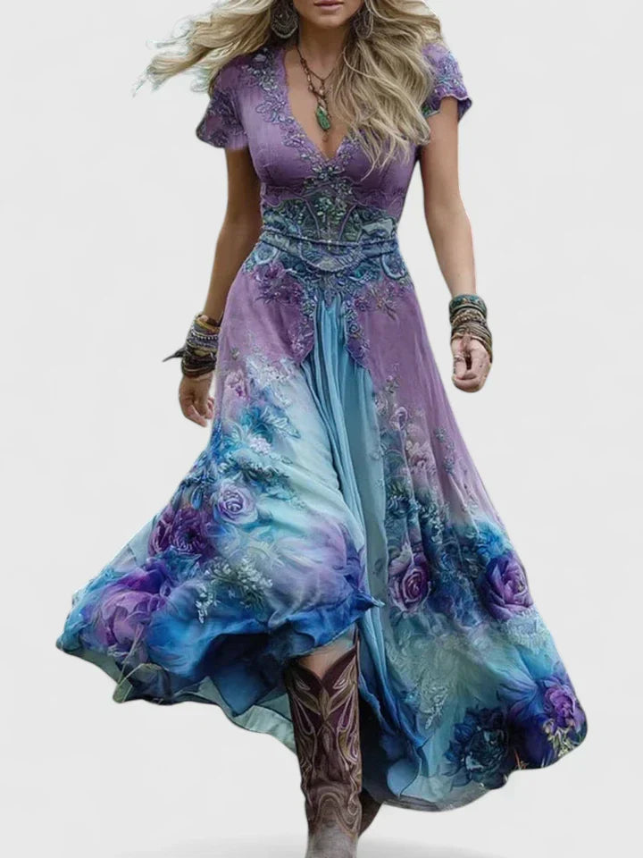 Sydneighh | Elegancka Maxi Sukienka