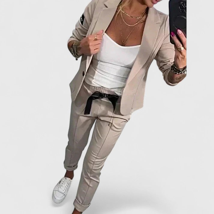 Kina | Stylowy Dwuczęściowy Zestaw