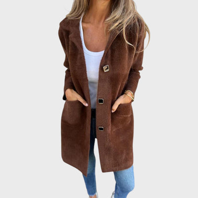 Karolína | Elegancki, gruby płaszcz