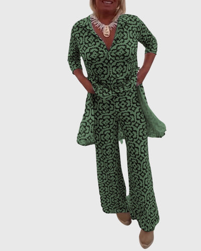 Gabriella™ | Elegancki Vintage Dwuczęściowy Zestaw