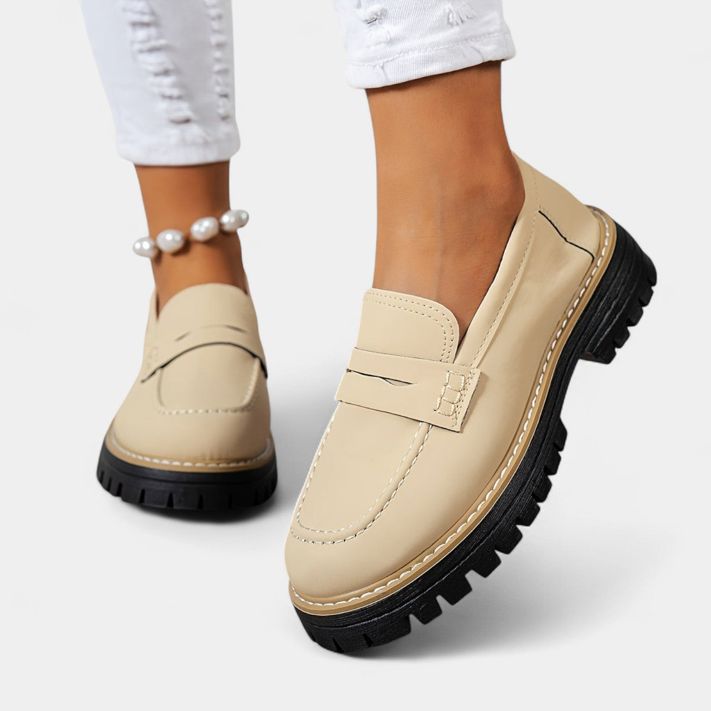 Michaela – Mokasyny na mocnej podeszwie