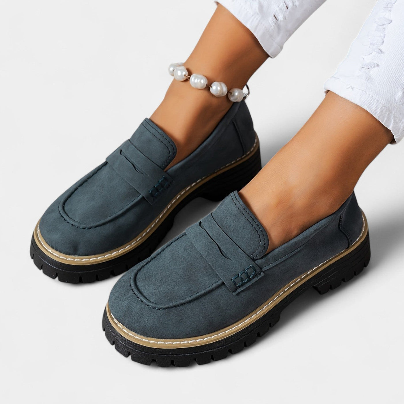 Michaela – Mokasyny na mocnej podeszwie