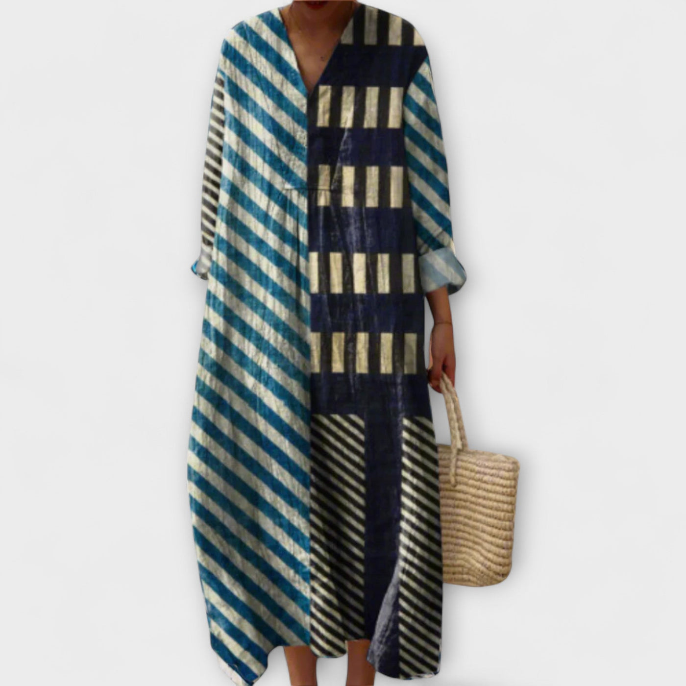 Elissa - Stylowe geometryczne sukienki