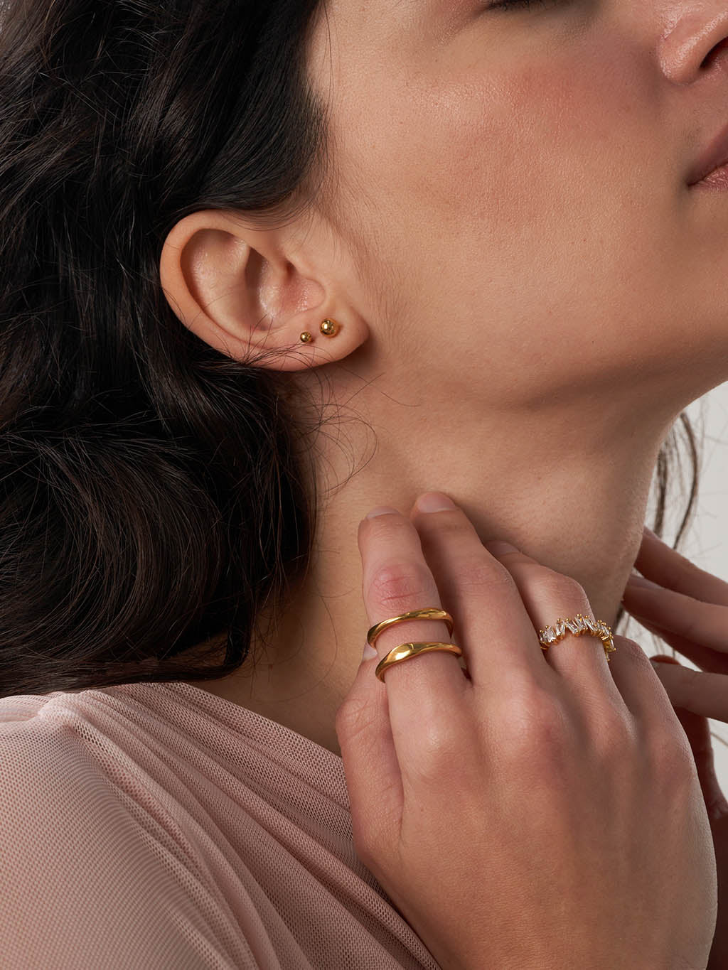 Tazalyette | Pierścionek diamentowy 18k