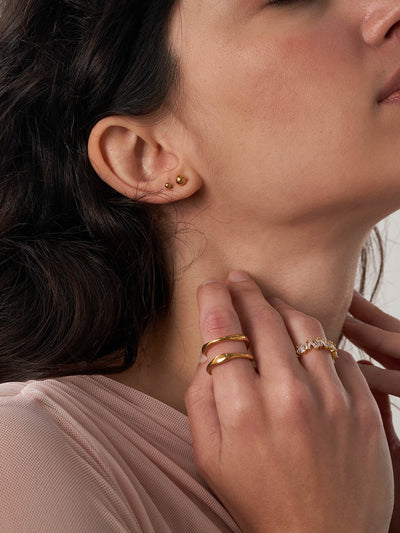 Tazalyette | Pierścionek diamentowy 18k