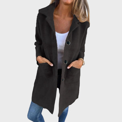 Karolína | Elegancki, gruby płaszcz