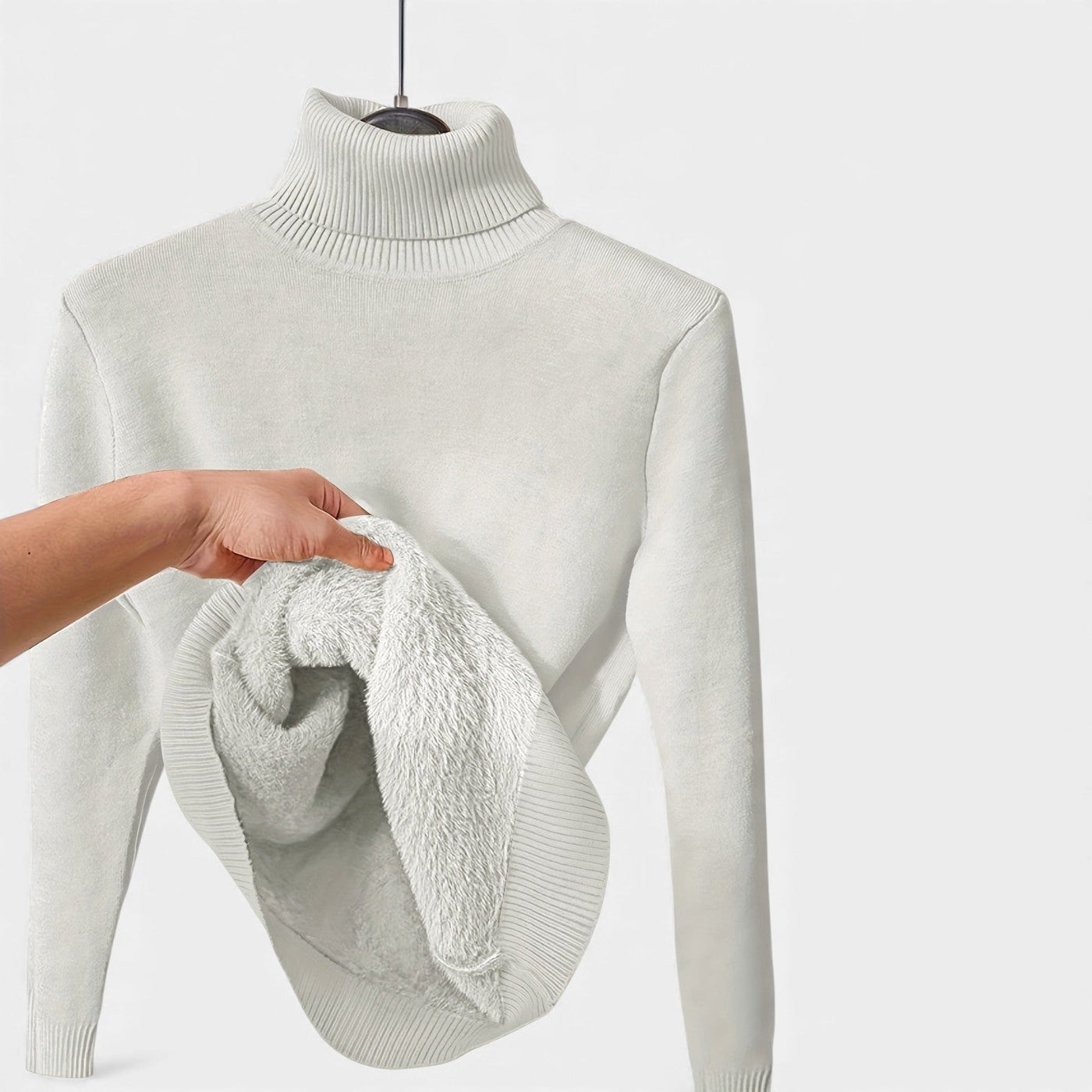 Zella – Elegancki sweter z golfem