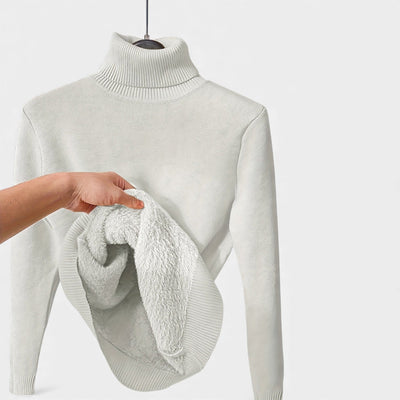 Zella – Elegancki sweter z golfem