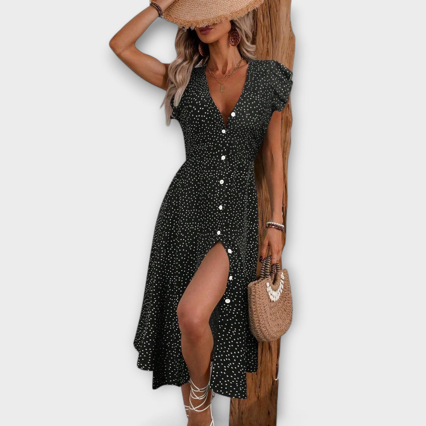 Maribeth | Stylowa Sukienka A-liniowa