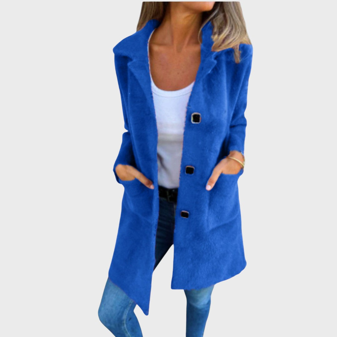 Karolína | Elegancki, gruby płaszcz