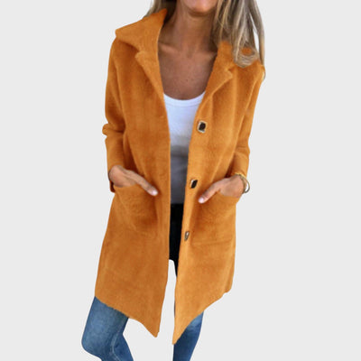 Karolína | Elegancki, gruby płaszcz