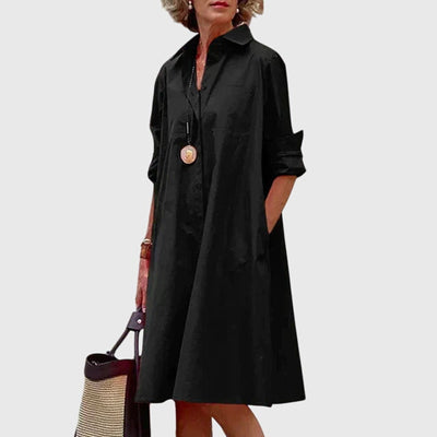 Paige™ - Stylowa Sukienka z Kieszeniami