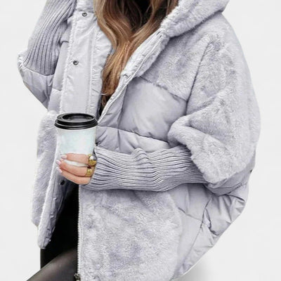 Dominika – Ciepła kurtka puchowa z kapturem