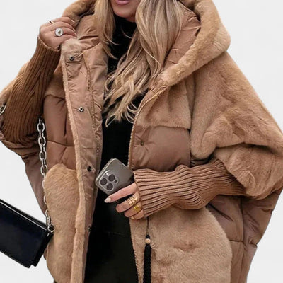 Dominika – Ciepła kurtka puchowa z kapturem