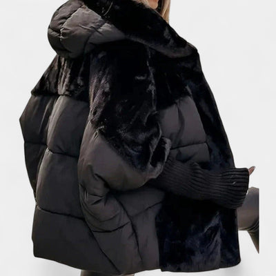 Dominika – Ciepła kurtka puchowa z kapturem