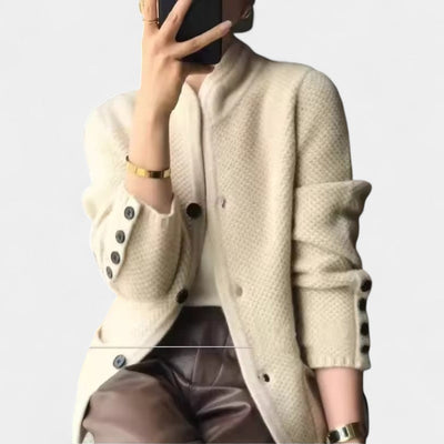 Alissa – Elegancki kardigan dla luksusowego komfortu