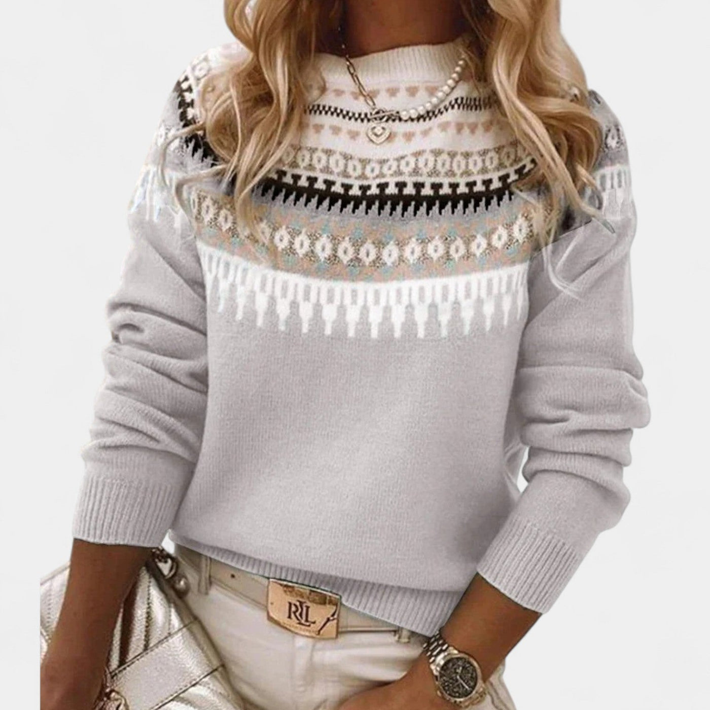 Adéla – Retro damski sweter