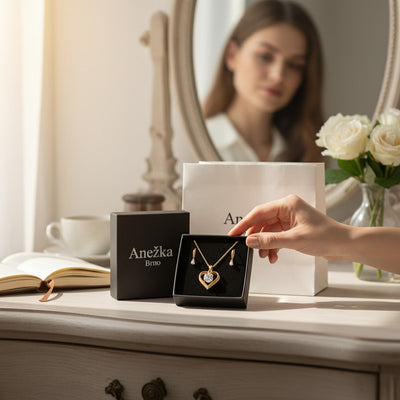 Lucie – Elegancka biżuteria w kształcie serca dla wyjątkowych kobiet